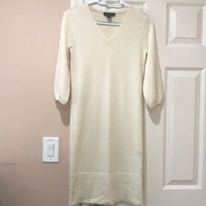 Cashmere sweater dress